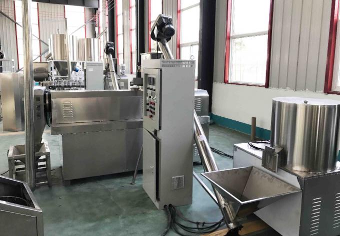 High Capacity Multifunctional Chocolate Core filling puff snacks food production line / puff snacks making machine