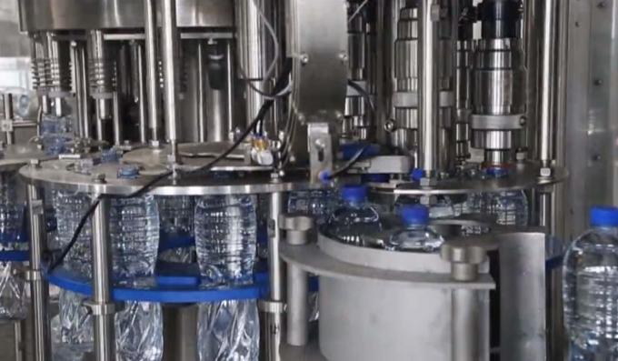 Hot Fill Pure Mineral Drinking Water Production Line For Round / Square Bottles
