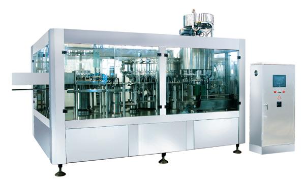 Famous brand Fully Automatic 6000-12000BPH  Carbonated Beverage Complete Filling Line For Glass Bottle CE