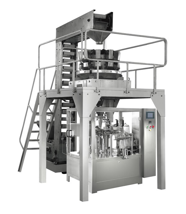 servo driven vffs packaging machine for packing powders