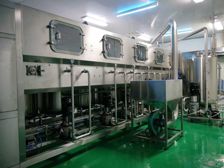 3-5 gallon bottled water automatic production line purified drinks 