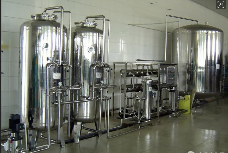 softener system - raw water treatment plant and waste 