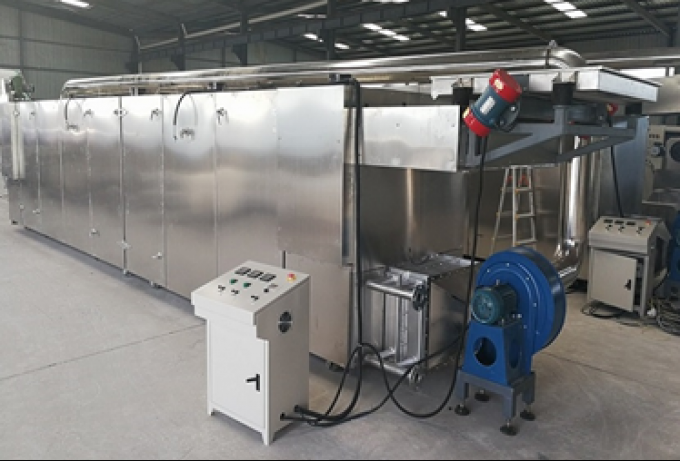 Multifunctional Stainless Steel Automatic Puff Snack filled Chocolate Production Line9