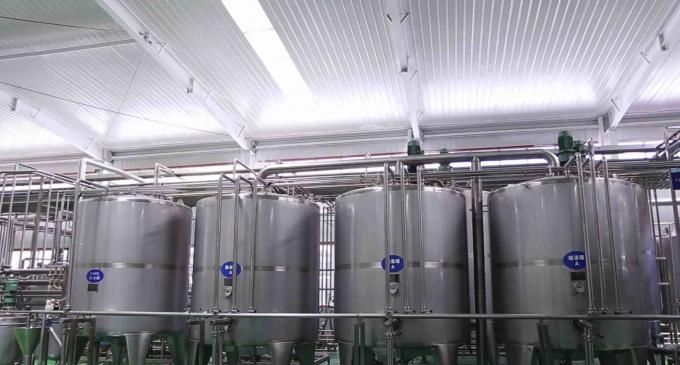 Turn Key Projects Tube UHT Sterilizer UHT Milk Dairy Processing Plant