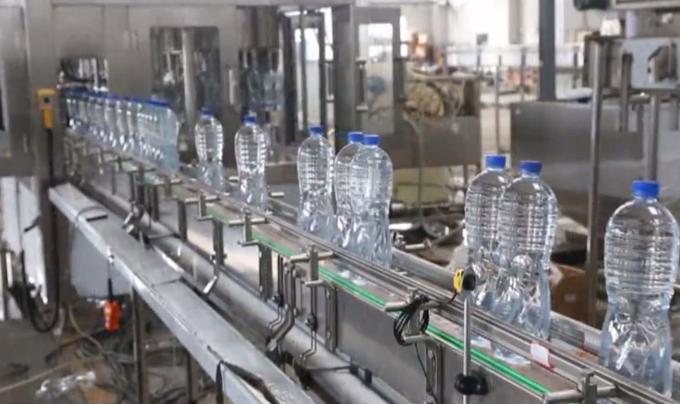 Hot Fill Pure Mineral Drinking Water Production Line For Round / Square Bottles