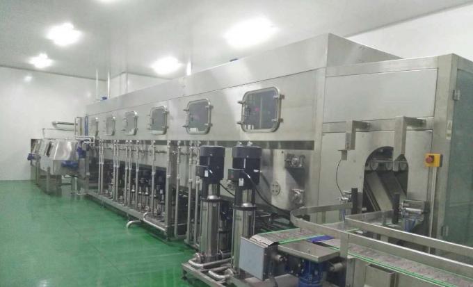 Commercial Automatic 12000BPH Stainless Steel  3 Gallon / 5 Gallon Mineral Drinking Water Production Line