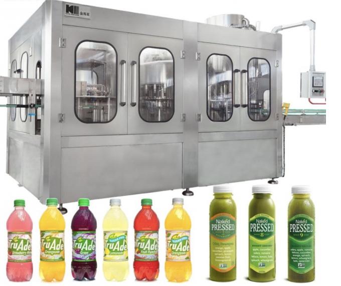 High Capacity 3600 BPH Bottle Filling Machine Juice / Tea Beverage  Filler Line /Juice Beverage Filling Machine