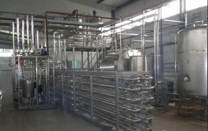 Automatic High Capacity 1T/H - 5T/H Yoghurt Drink Production line / Yoghurt Drink Production Plant For PET Glass Botte