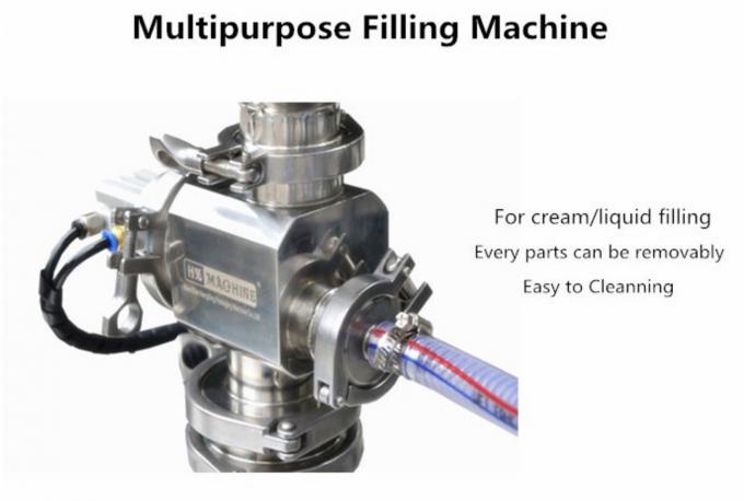 Cosmetic tube filling and sealing machine with CE certification for Creams