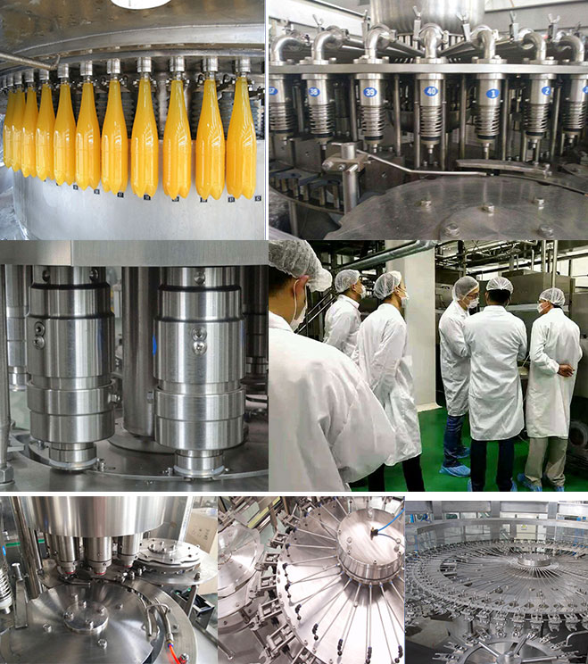 Commercial Fruit Juice Production Equipment ,12000 BPH Fruit Juice Manufacturing Plant