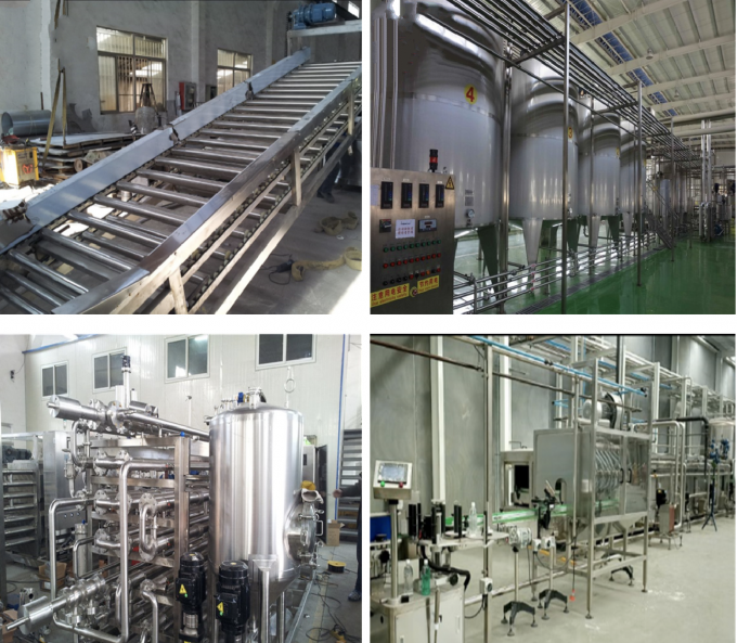 Automatic 5T / Hour Tube UHT Sterilization Machine , Dairy Processing Equipment