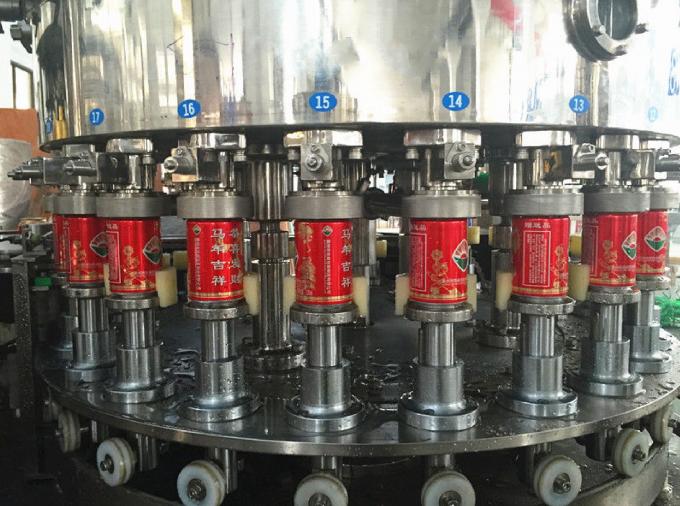 Commercial High Capacity 5000 -10000 Can PerHour  Automatic  Beer / Carbonated Beverage Drink Can Filling Line 