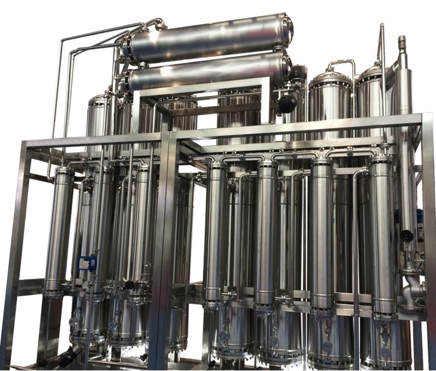 pneumatic type vffs machine for liquid & semi liquids - multi lane 