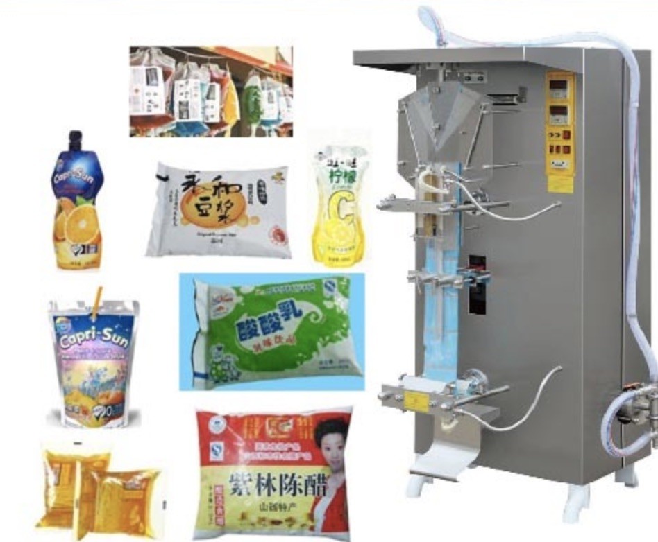 automatic tomato paste sachet packing machine (3 or 4 side seal)