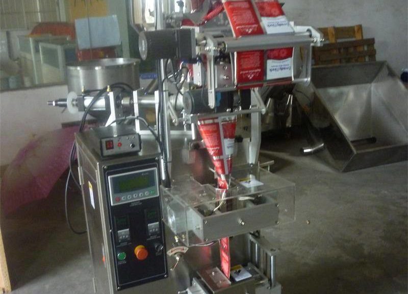 speed tomato paste bagging packaging machine 4 side  - youtube