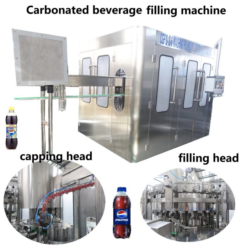 mineral water plant - fully automatic rotary pet bottle rinser filler 