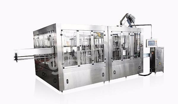 three / four sides pouch packaging line pet / pe seal packing 