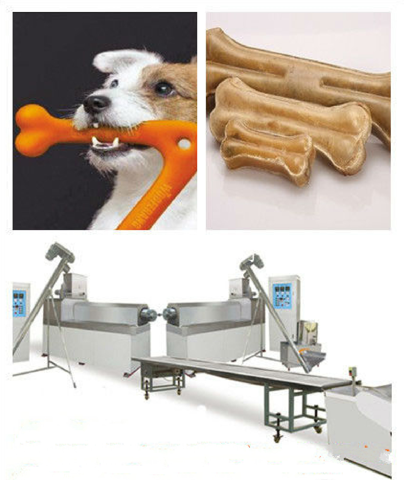 Commercial Automatic Biscuit Making Plant Stick And Bone﻿ Shape With Starch