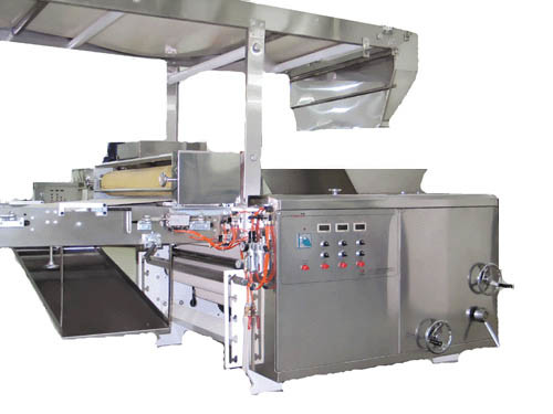 Cream Filled Wafer Biscuit Production Line Fully Automatic Easy Operation