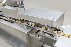 100 kg / H  – 250KG / H Biscuit / Cookie Production Line For Snack Food IOS9001 Certificated