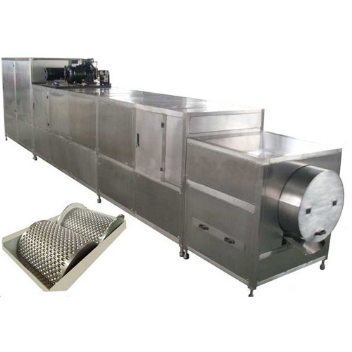 Food Grade Snack Food Making Machine , Chocolate Coating Machine Fully Automatic