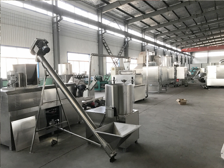 Chocolate Core Filling Puff Snack Food Production Line For Ball Low Power Consumption