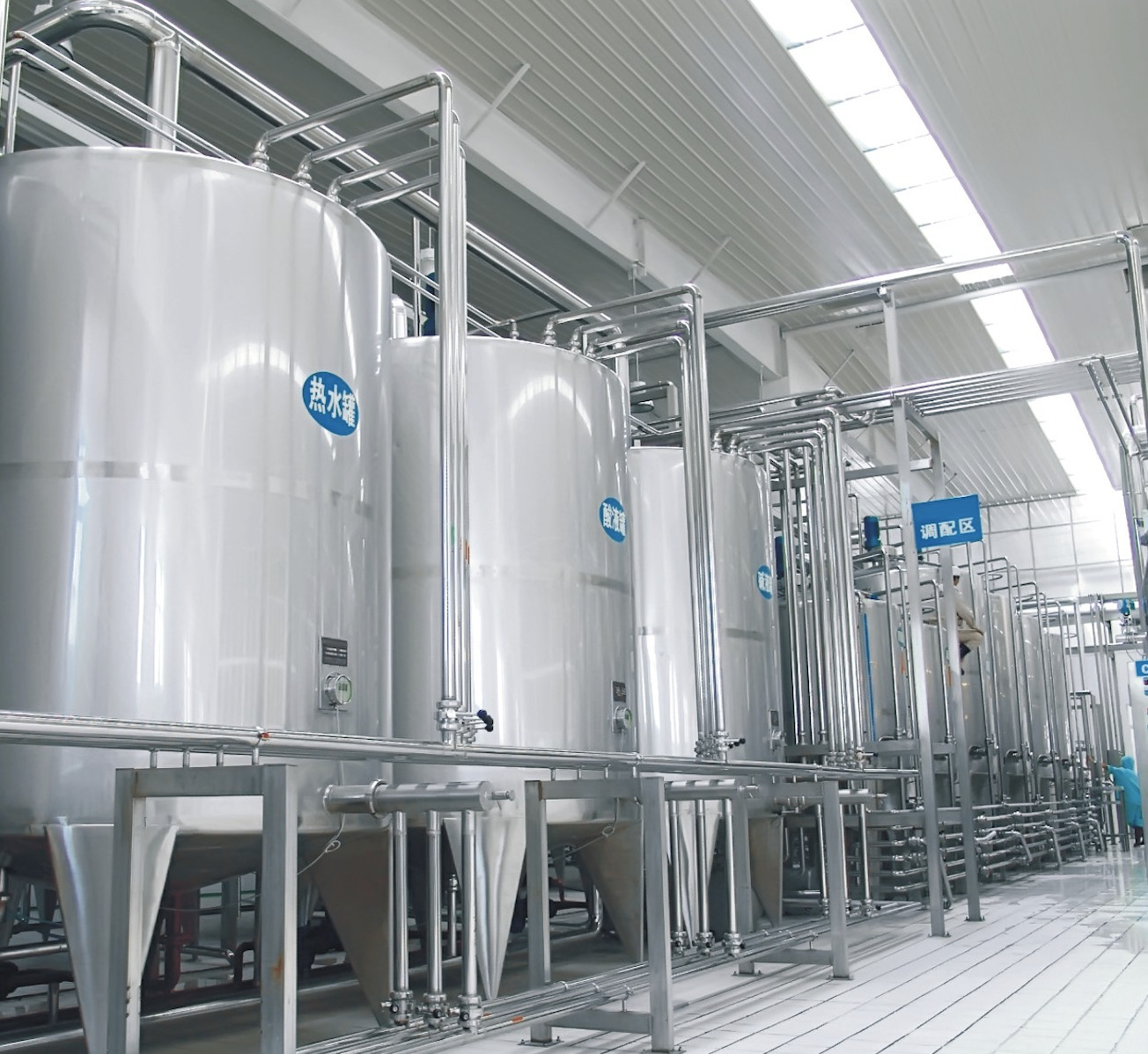 CE UHT Milk Processing Line High Temperature Sterilization With Pouch / Bottle