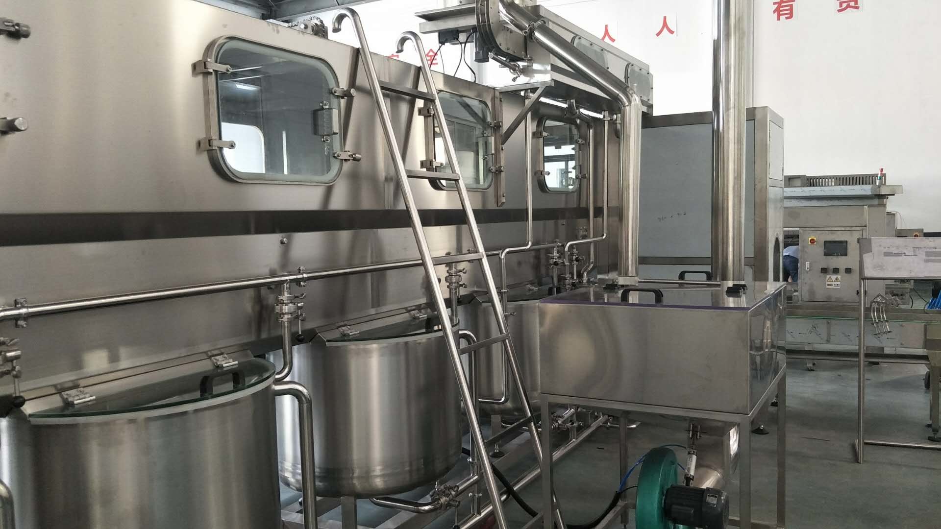 High Speed 5 Gallon Drinking Water Filling Machine , Automatic Pure Water Production Line
