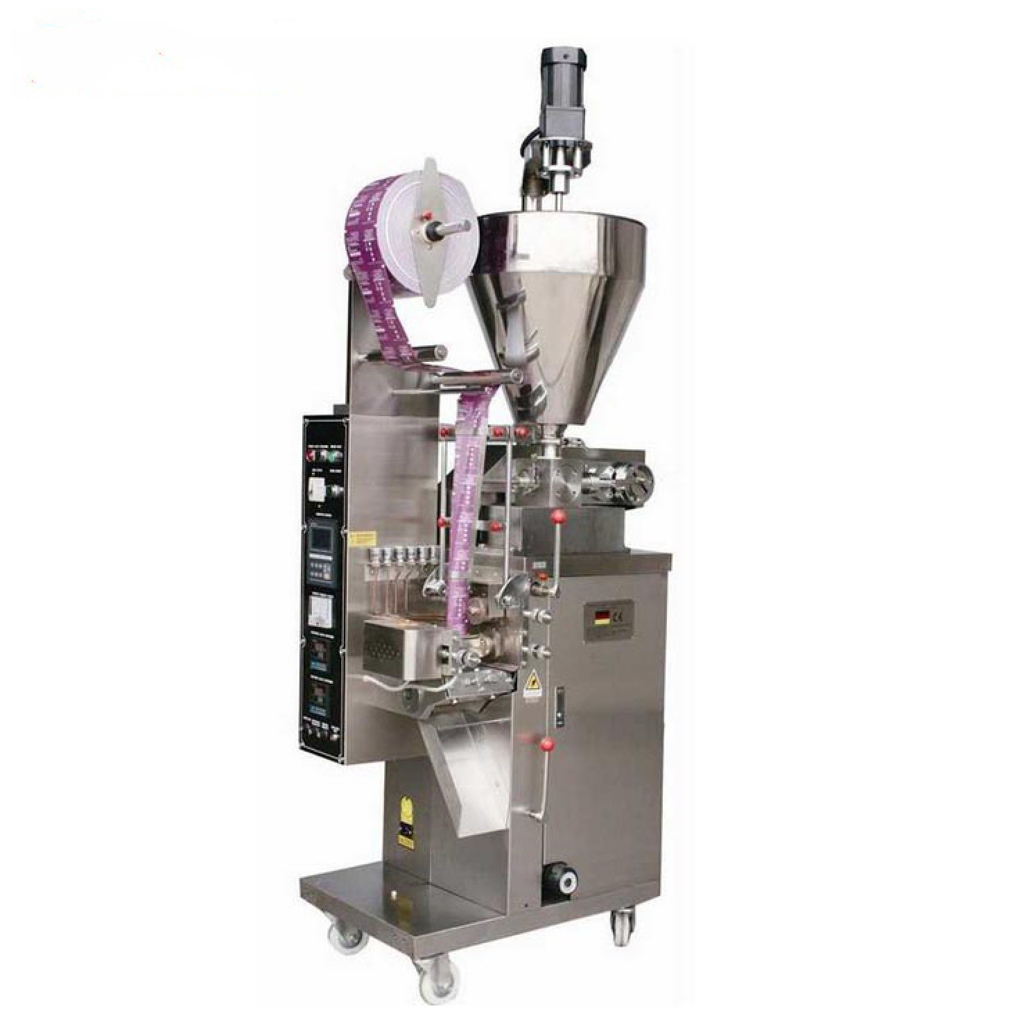 Sachet Bag Filling Machine Liquid / Powder Filling And Sealing Machine For Coffee