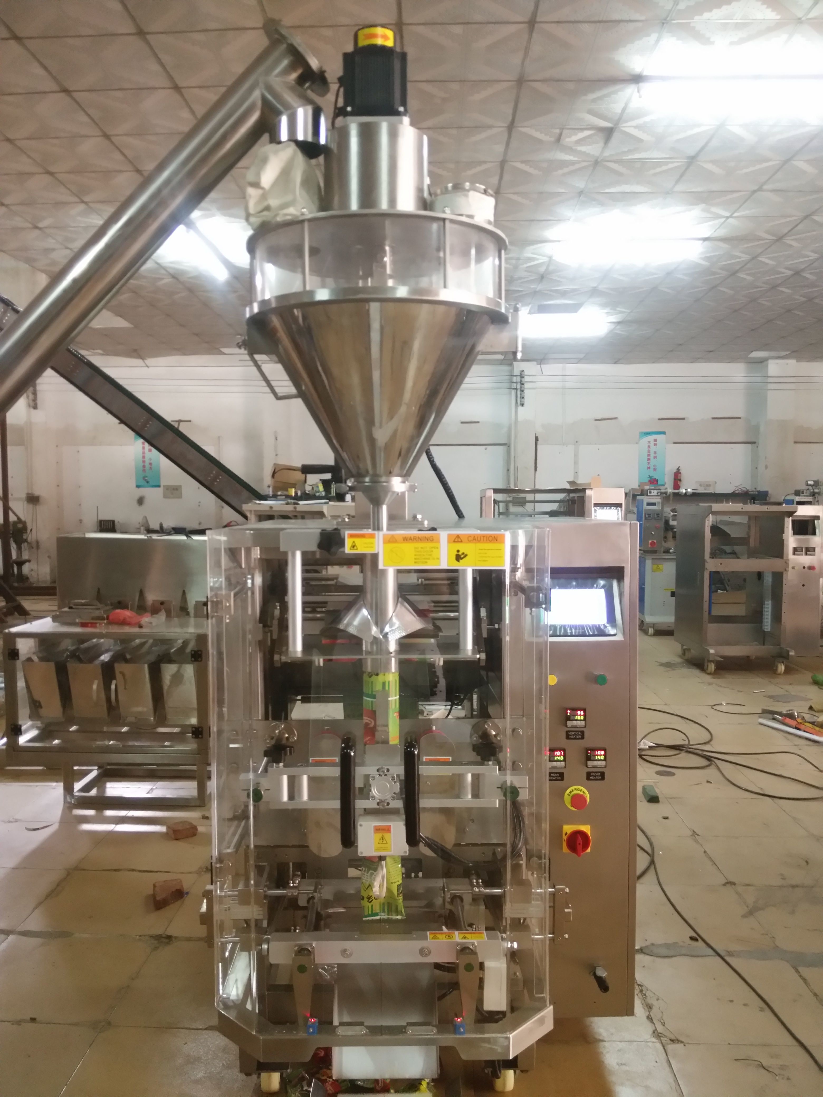 Multifunctional Milk Powder Packing Machine For Flour Spices / Mask Powder