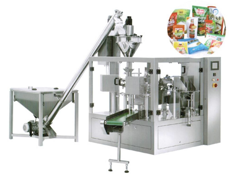 150g – 2000g Powder Bag Packing Machine , Automatic Bag Filling And Sealing Machine