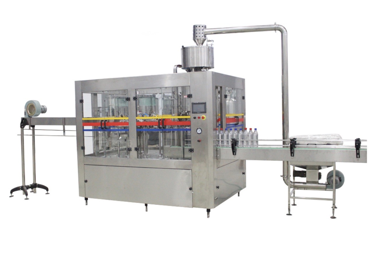 3 In 1 Automatic Soda Water Filling Machine , Small Carbonated Soft Drink Filling Machine