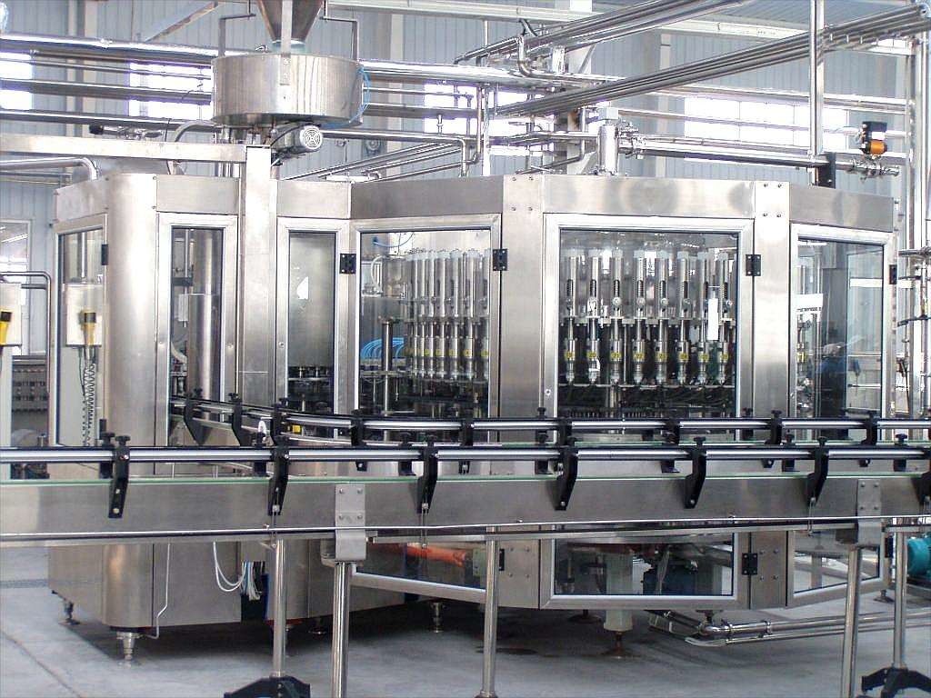 High Capacity Carbonated Drink Production Line Machine For 500ml-2500ml Bottle