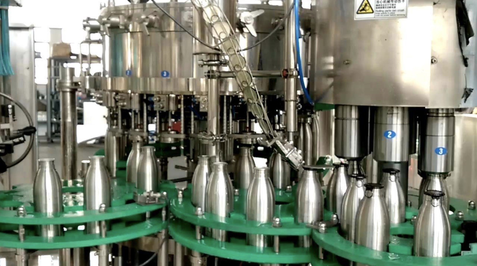 Chocolate Drink Production Line / Filling Line 4000 BPH 300ml PET Plastic Round  Bottle