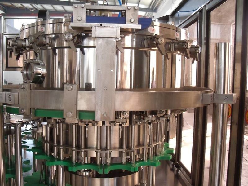 Fizzy Drink Production Line / Bottling Machine 6000 BPH-12000 BPH CE Certificate