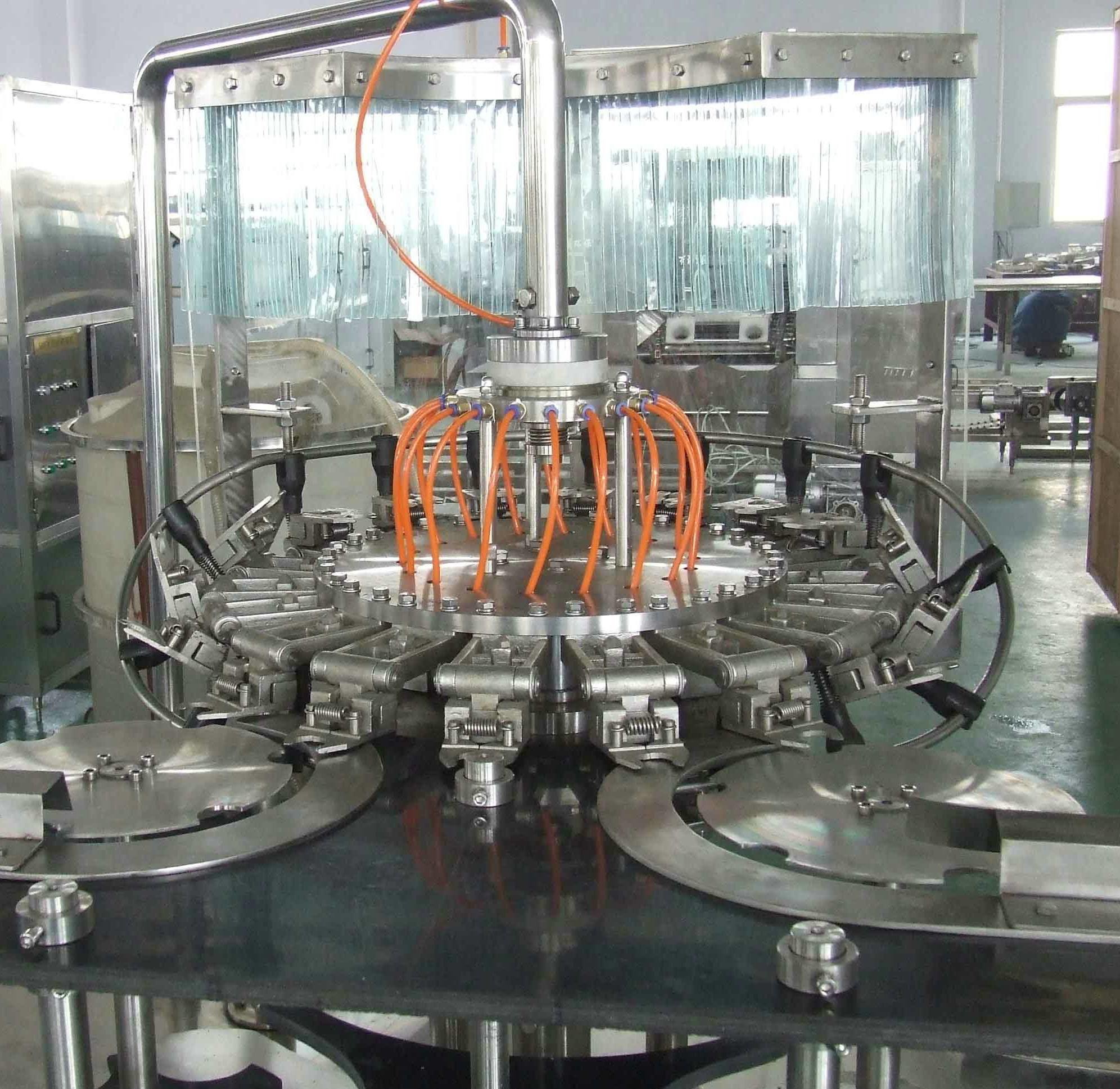 Litchi / Pulp Juice Filling Machine High Capacity Semi- Automatic CE Certificate