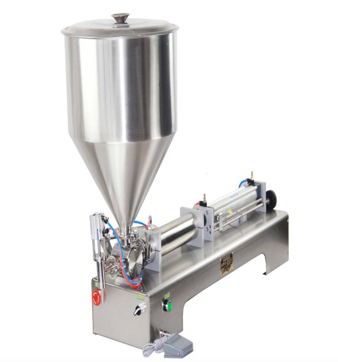 Semi Automatic Horizontal Cosmetic Filling Machines For Cosmetic Creams & Lotions