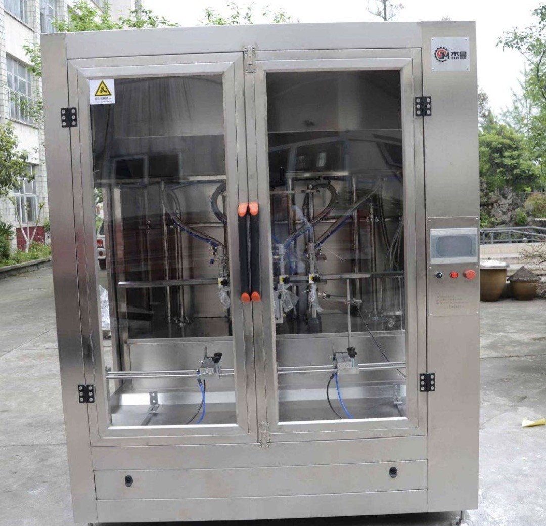 Full Automatic Cooking Oil Filling Machine , Edible Oil Packaging Plant For Pet Bottle