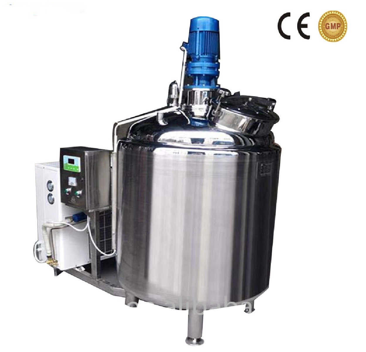 Automatic 5T / Hour Tube UHT Sterilization Machine , Dairy Processing Equipment
