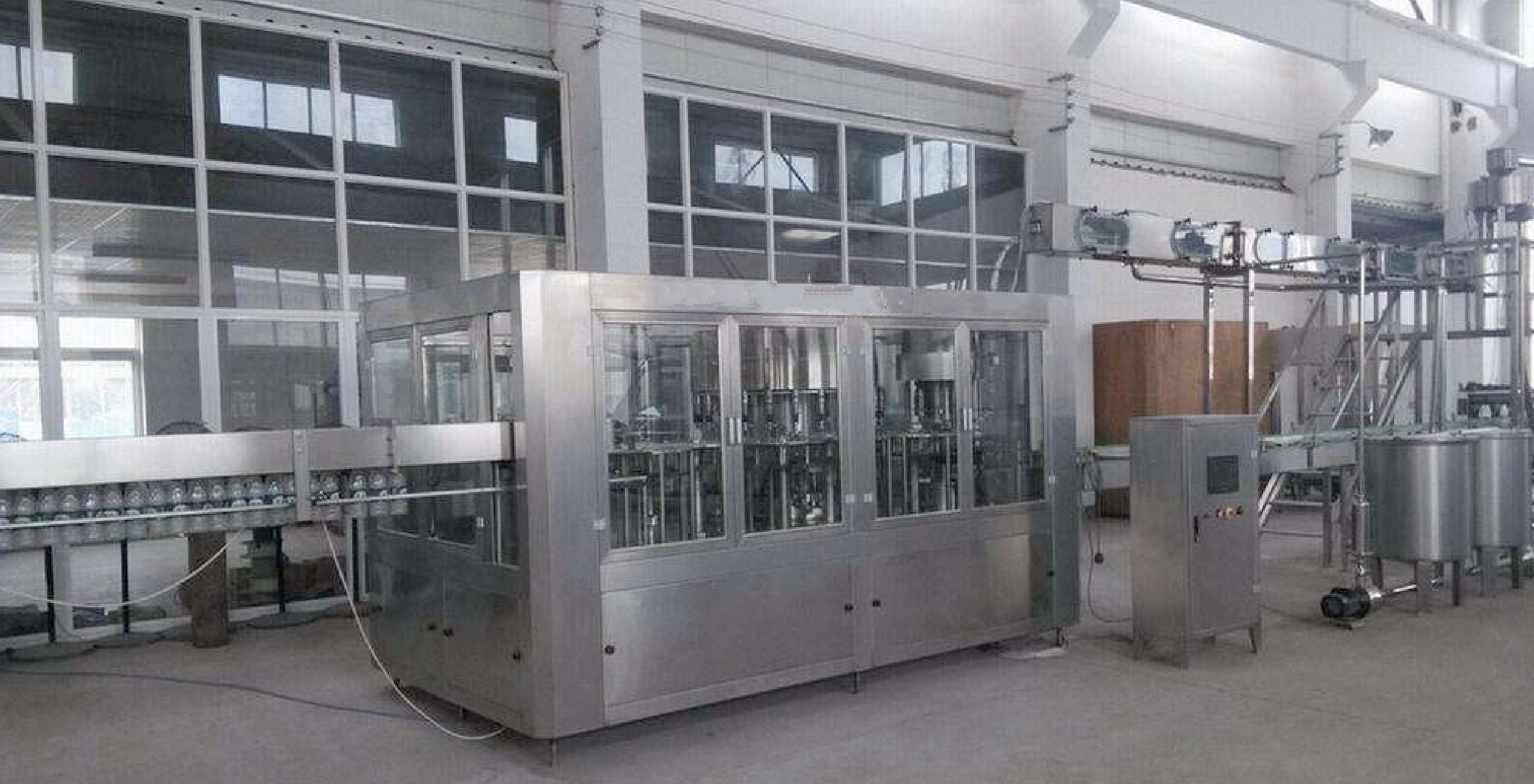 5000 BPH – 1200  BPH Complete Bottle Mineral Water Processing Filling Production Line